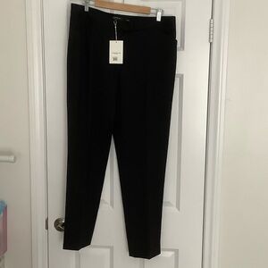 Lafayette 148 New York Irving Classic Black Pants